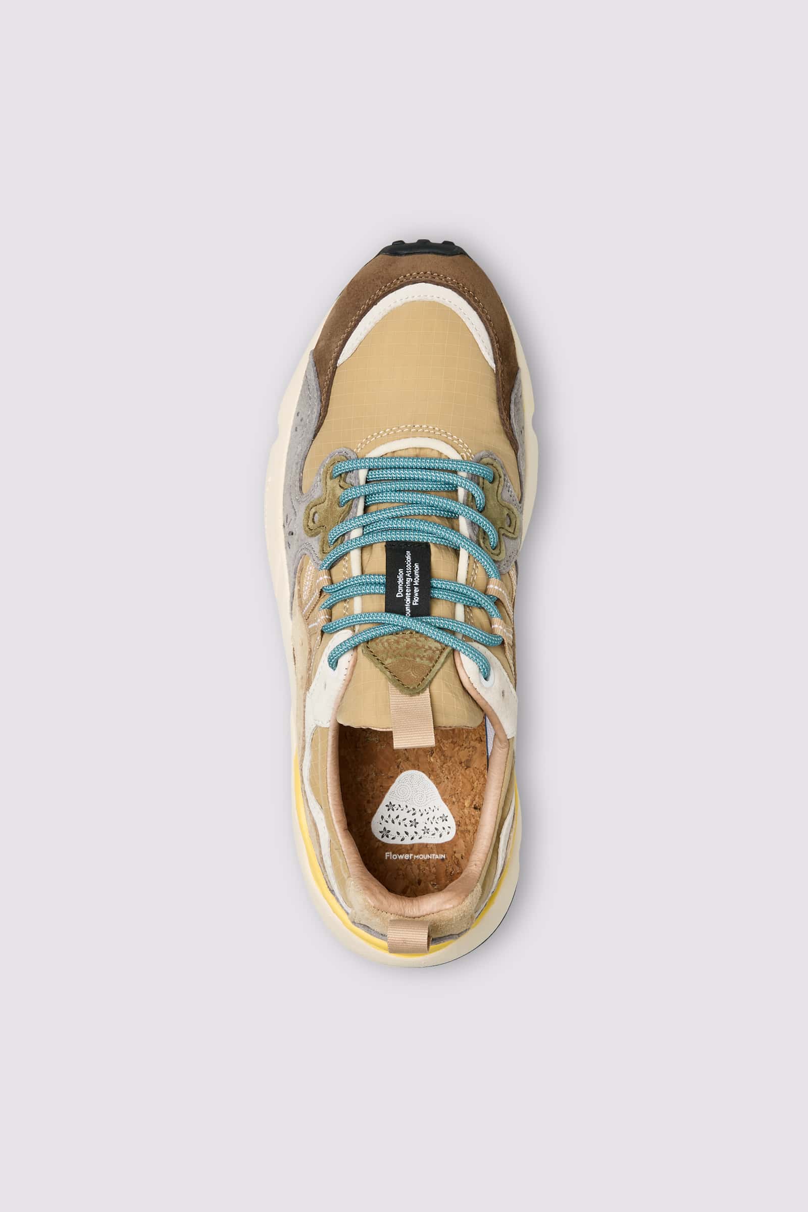 Flower Mountain YAMANO 3 Sneakers Herren Braun Grau | 084-WRVEGU