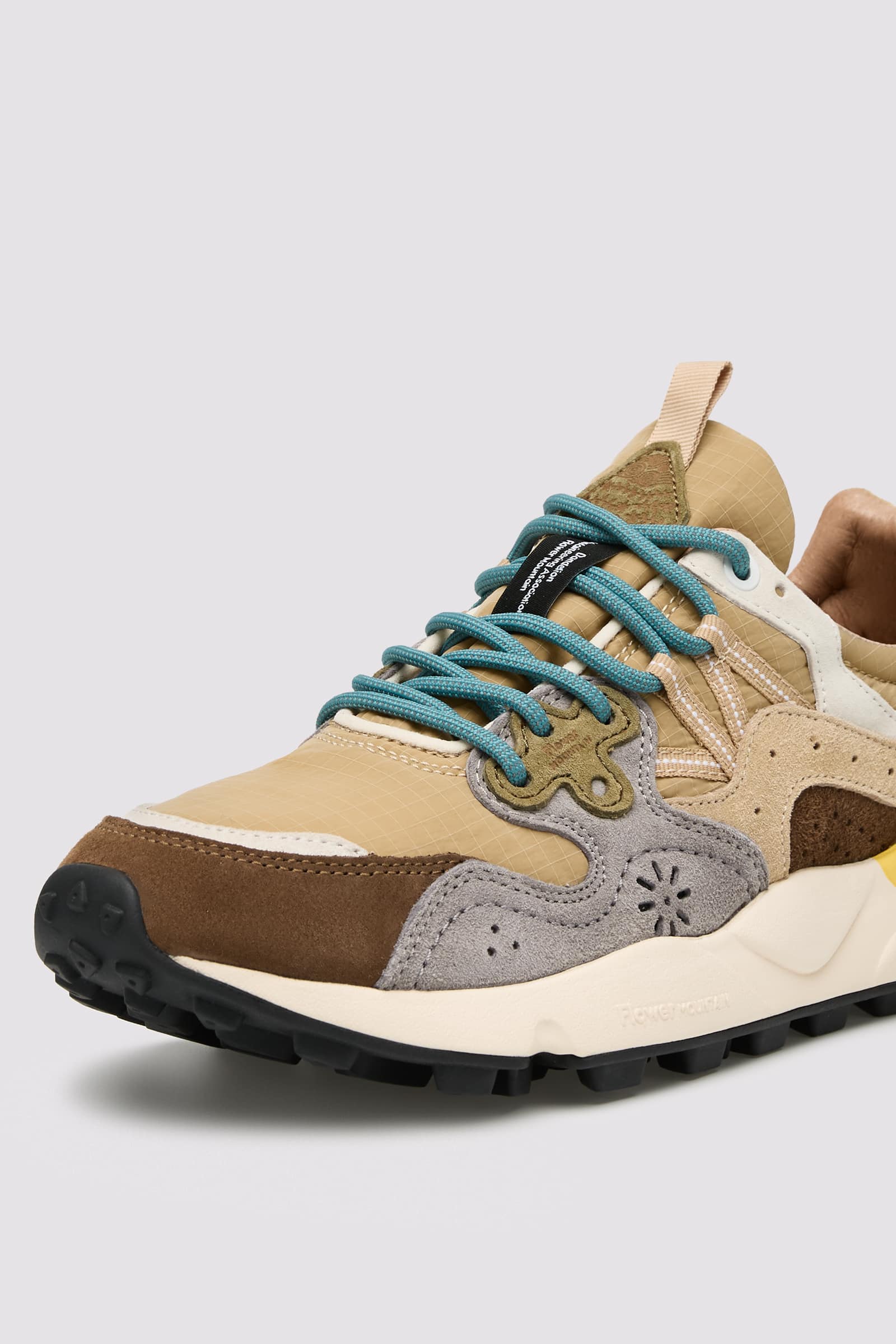 Flower Mountain YAMANO 3 Sneakers Herren Braun Grau | 084-WRVEGU