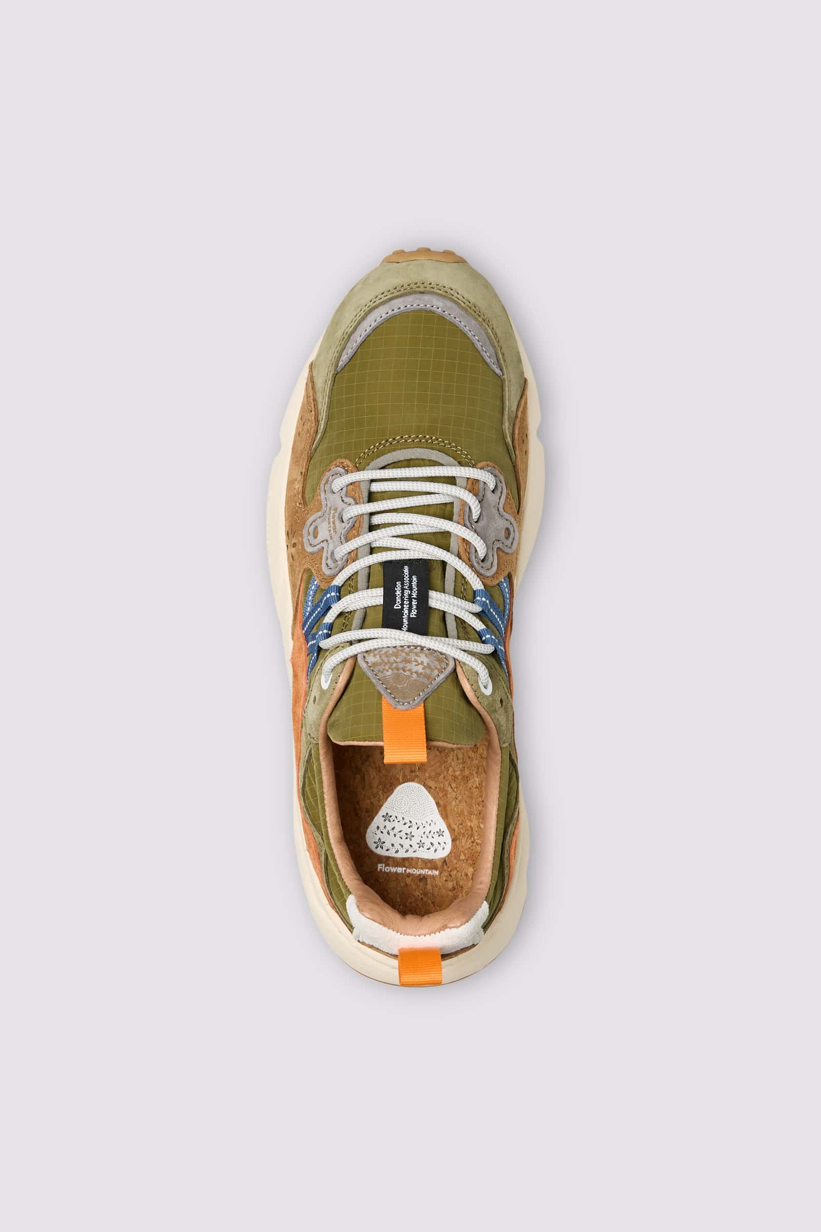 Flower Mountain YAMANO 3 Sneakers Herren Grün | 583-IMBAPR