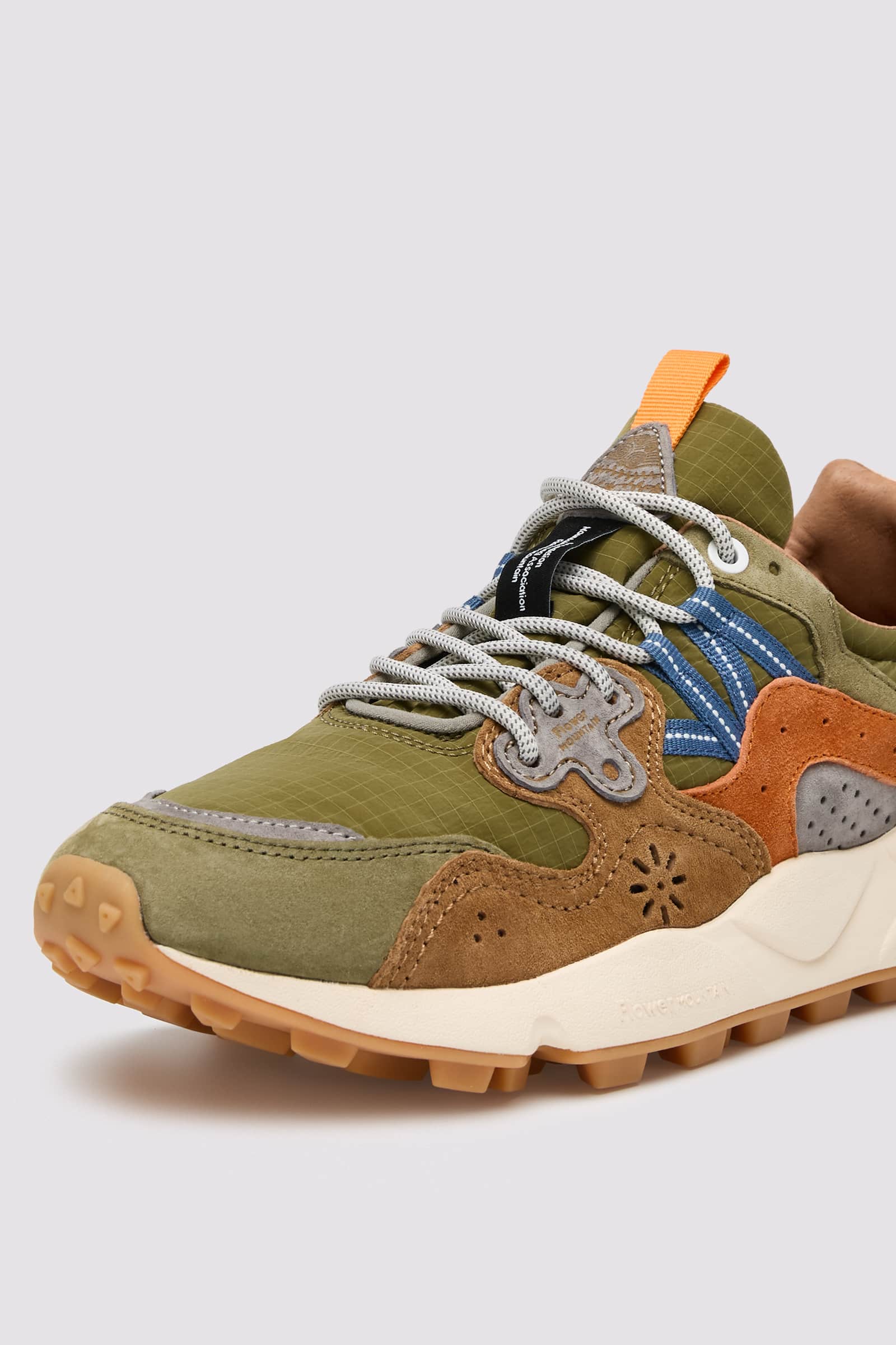 Flower Mountain YAMANO 3 Sneakers Herren Grün | 583-IMBAPR