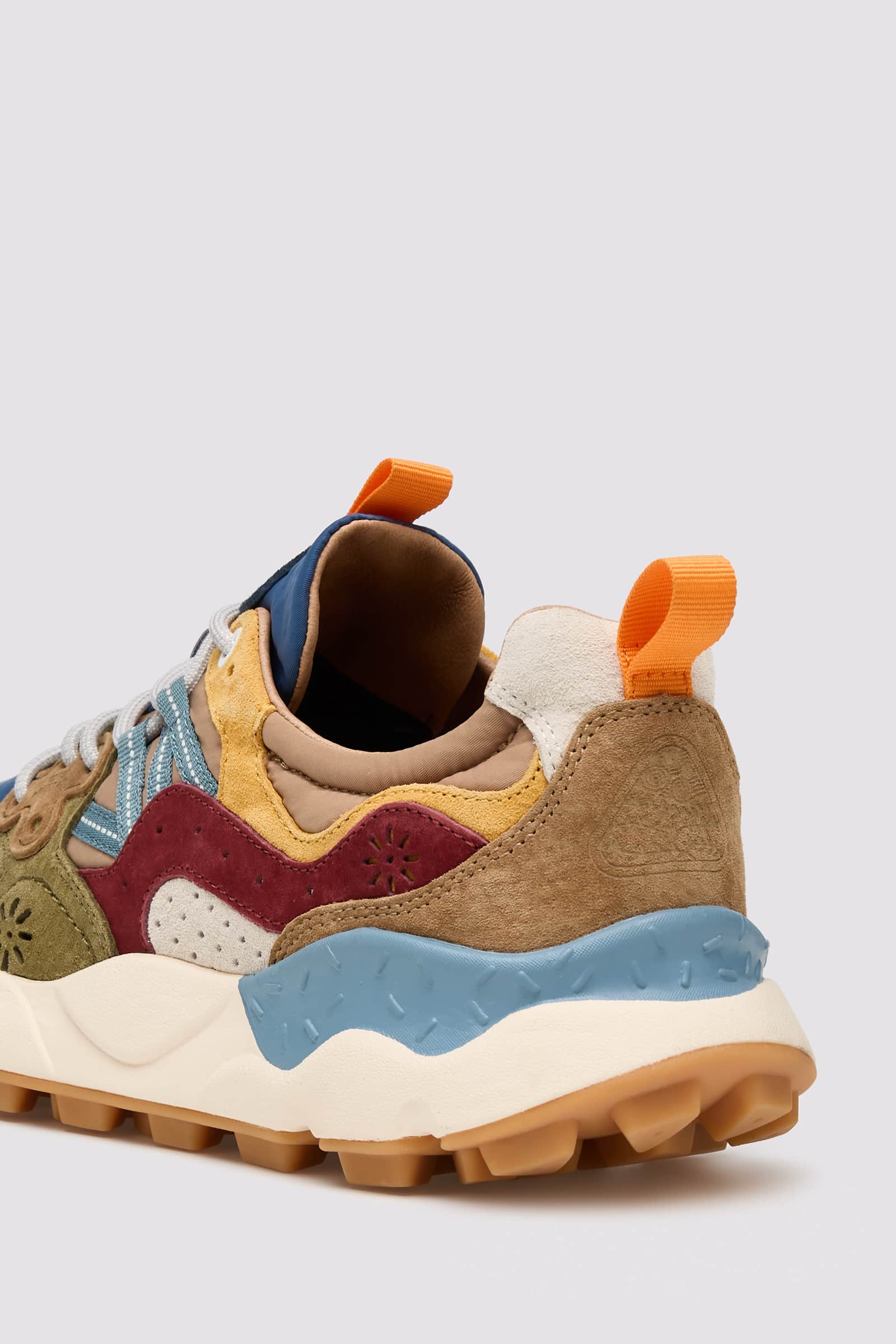 Flower Mountain YAMANO 3 Sneakers Herren Blau Grün | 986-OKCBJD