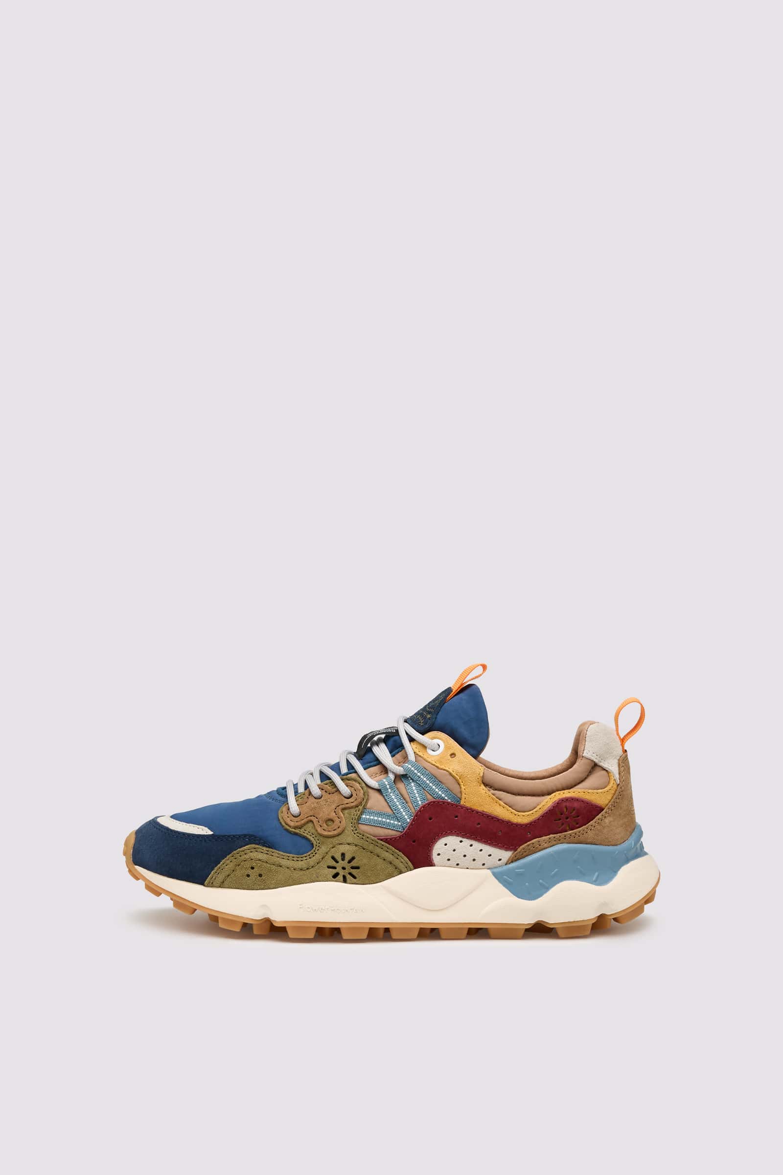 Flower Mountain YAMANO 3 Sneakers Herren Blau Grün | 986-OKCBJD