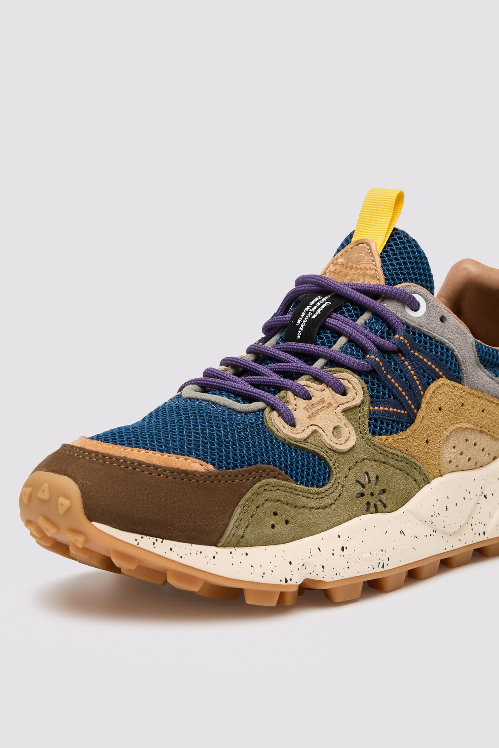 Flower Mountain YAMANO 3 Sneakers Herren Braun Blau | 149-AEMTNR