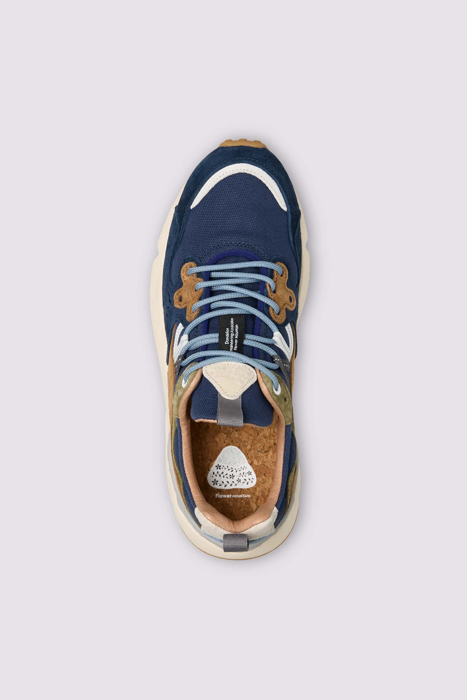 Flower Mountain YAMANO 3 Sneakers Herren Navy | 940-AWYFQH