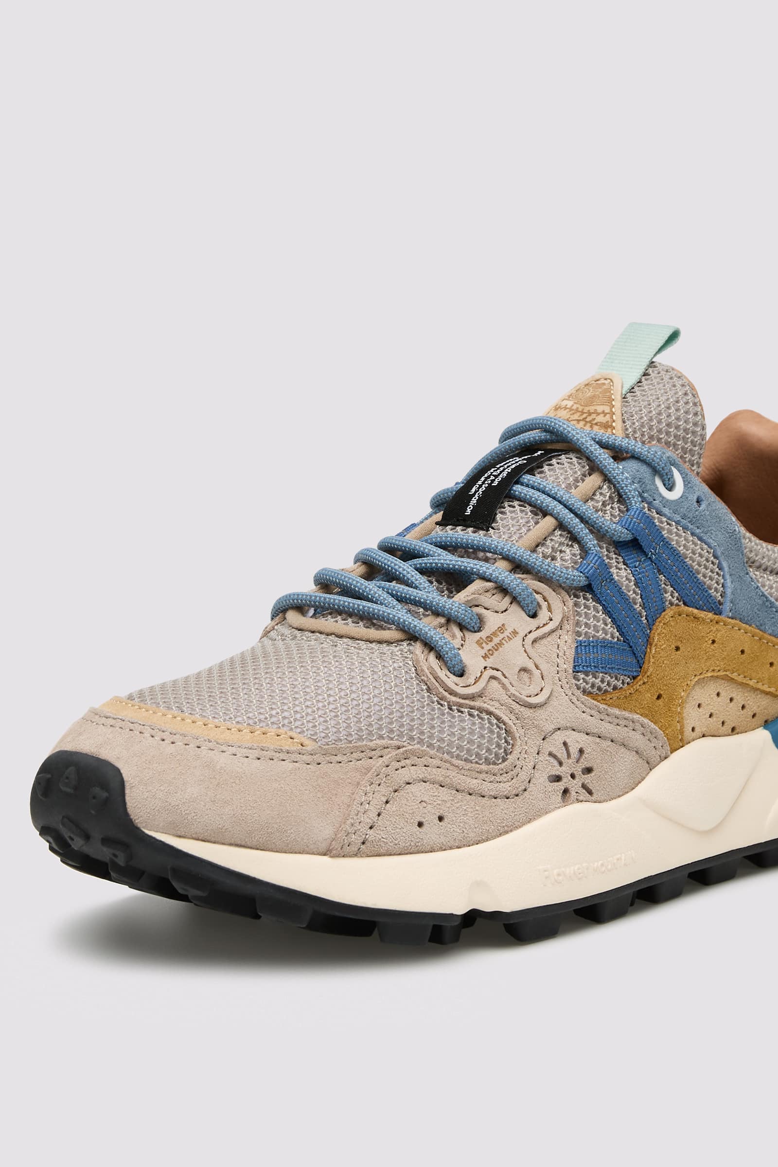 Flower Mountain YAMANO 3 Sneakers Herren Grau Beige | 408-PDCATQ