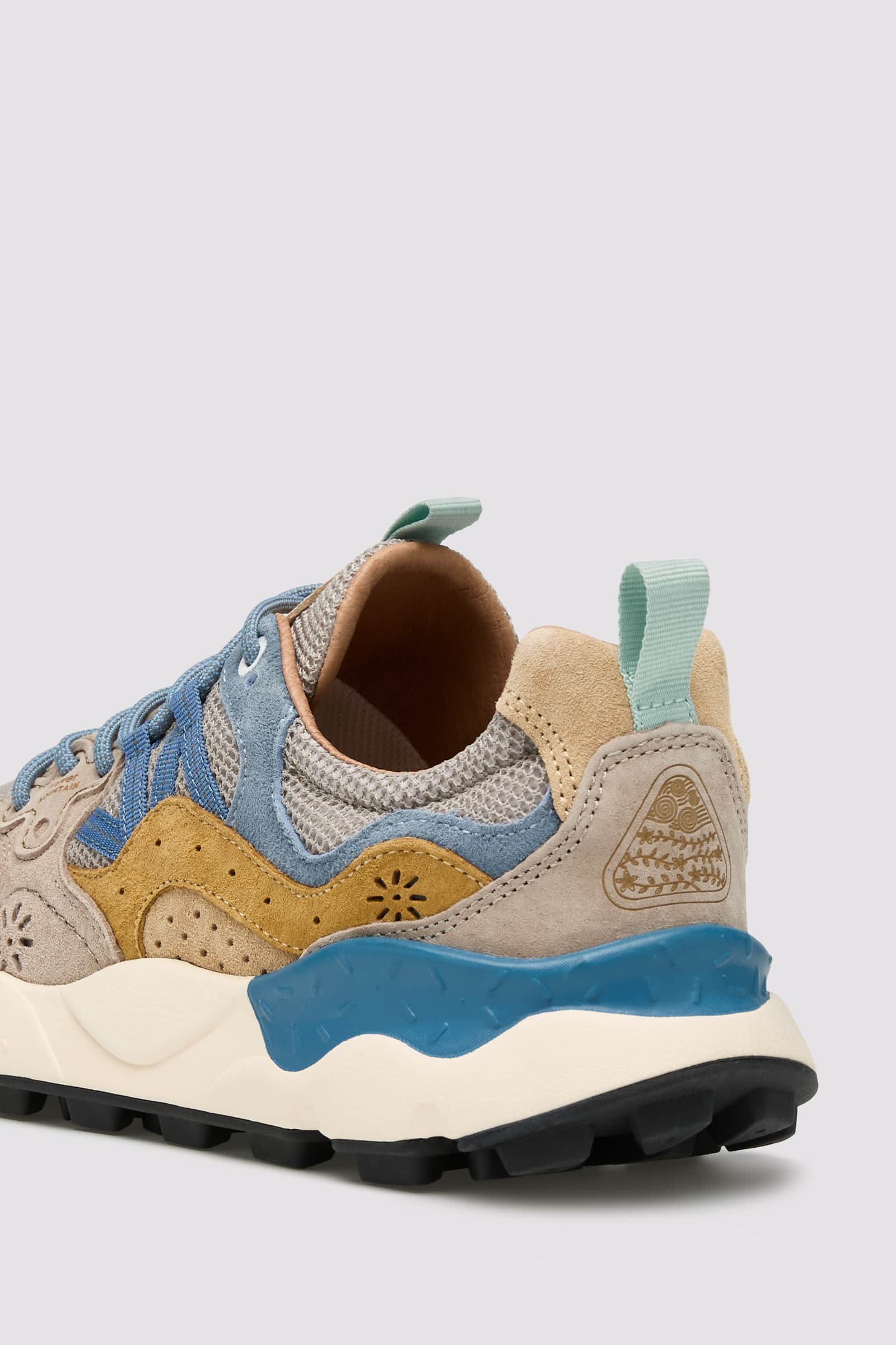 Flower Mountain YAMANO 3 Sneakers Herren Grau Beige | 408-PDCATQ