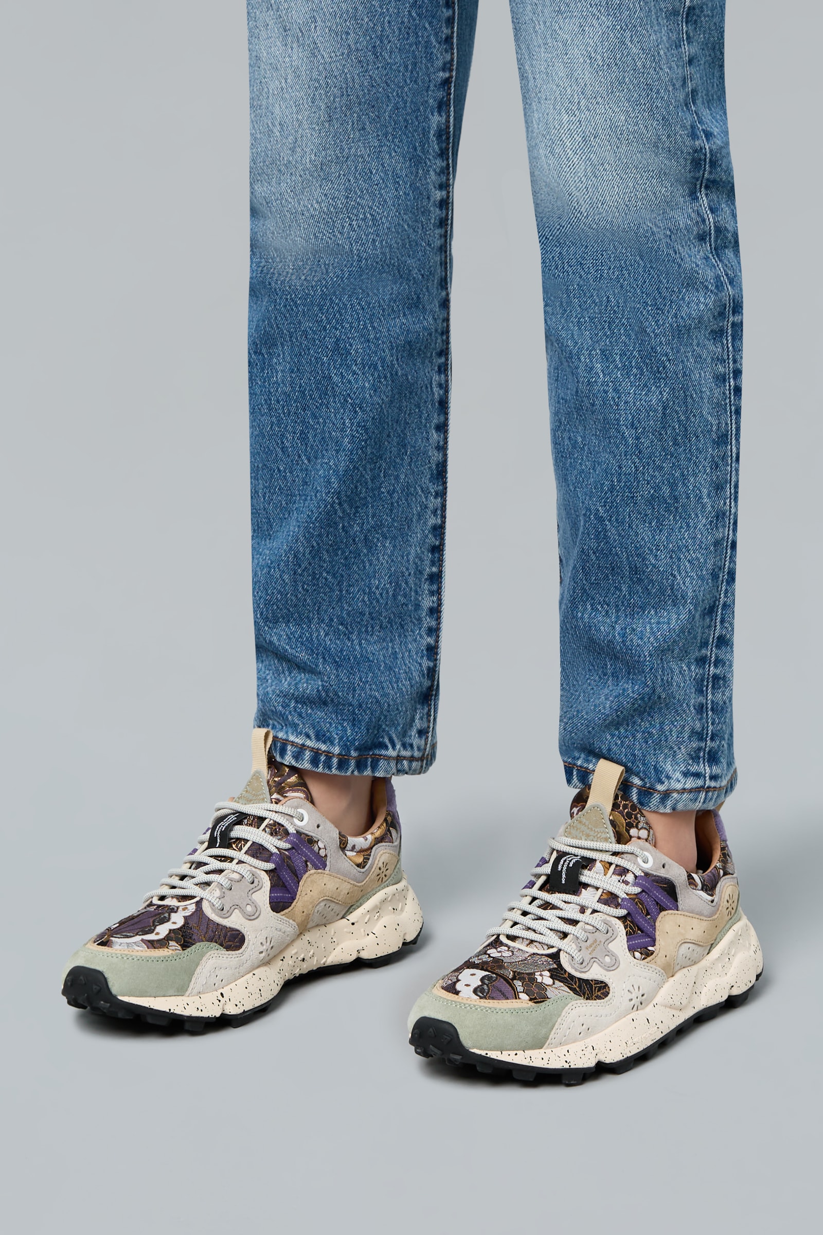 Flower Mountain YAMANO 3 UNI L.E. Sneakers Damen Lila | 509-WNMXCT