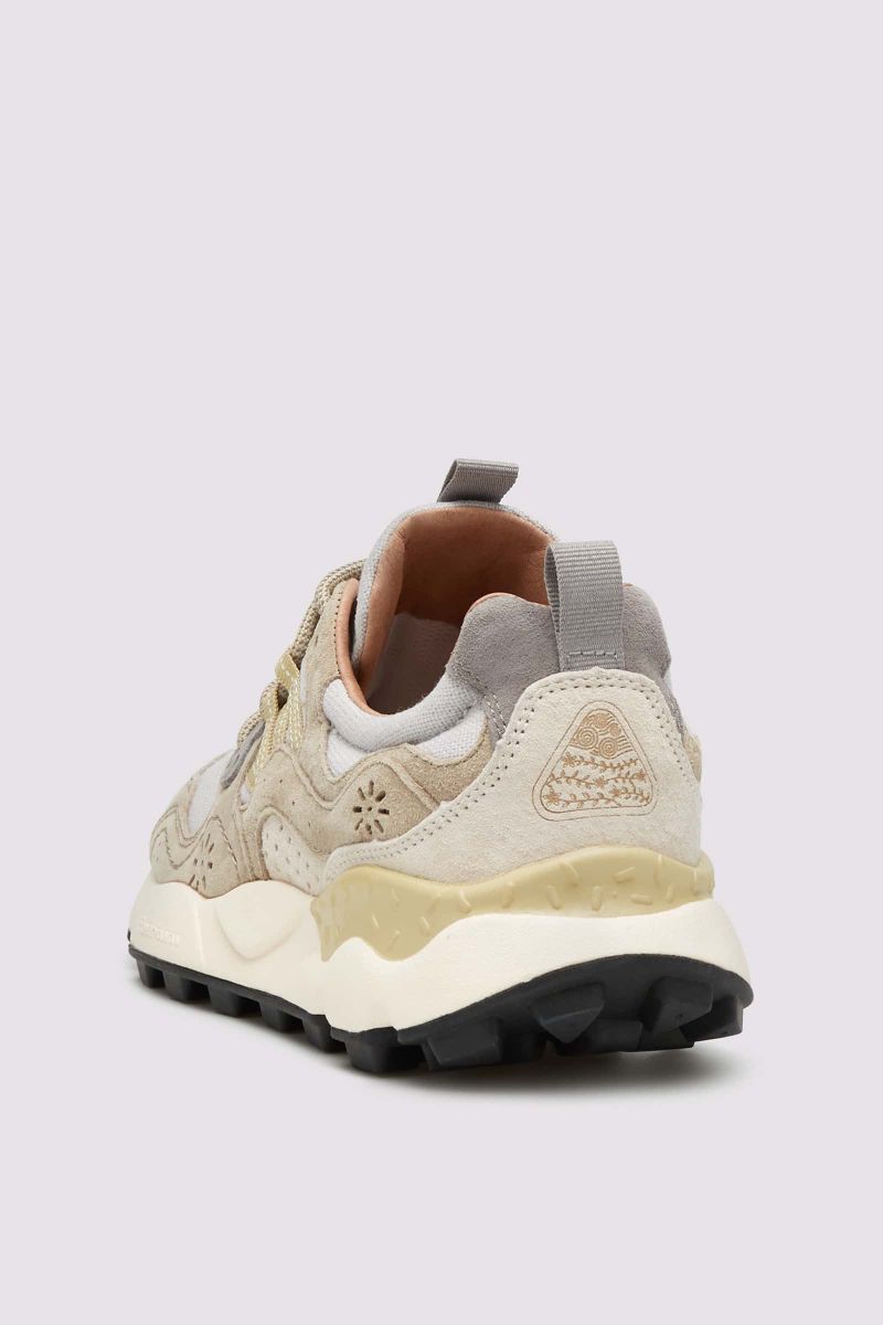 Flower Mountain YAMANO 3 UNI Sneakers Damen Beige Weiß | 421-OMKDFE