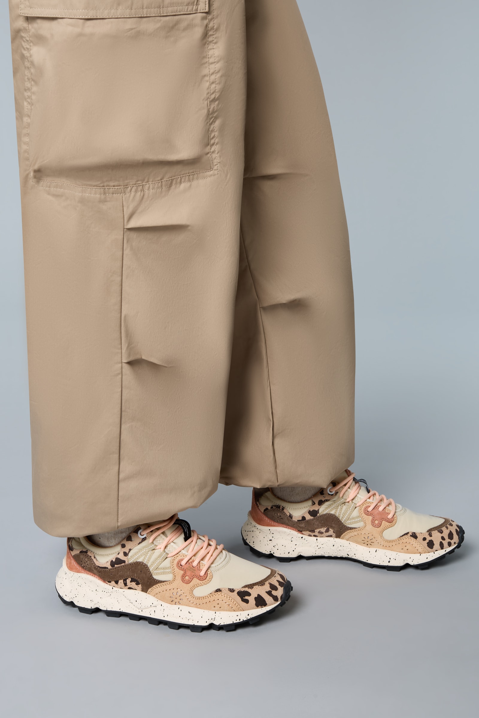 Flower Mountain YAMANO 3 UNI Sneakers Damen Beige Braun | 907-SCWTOG