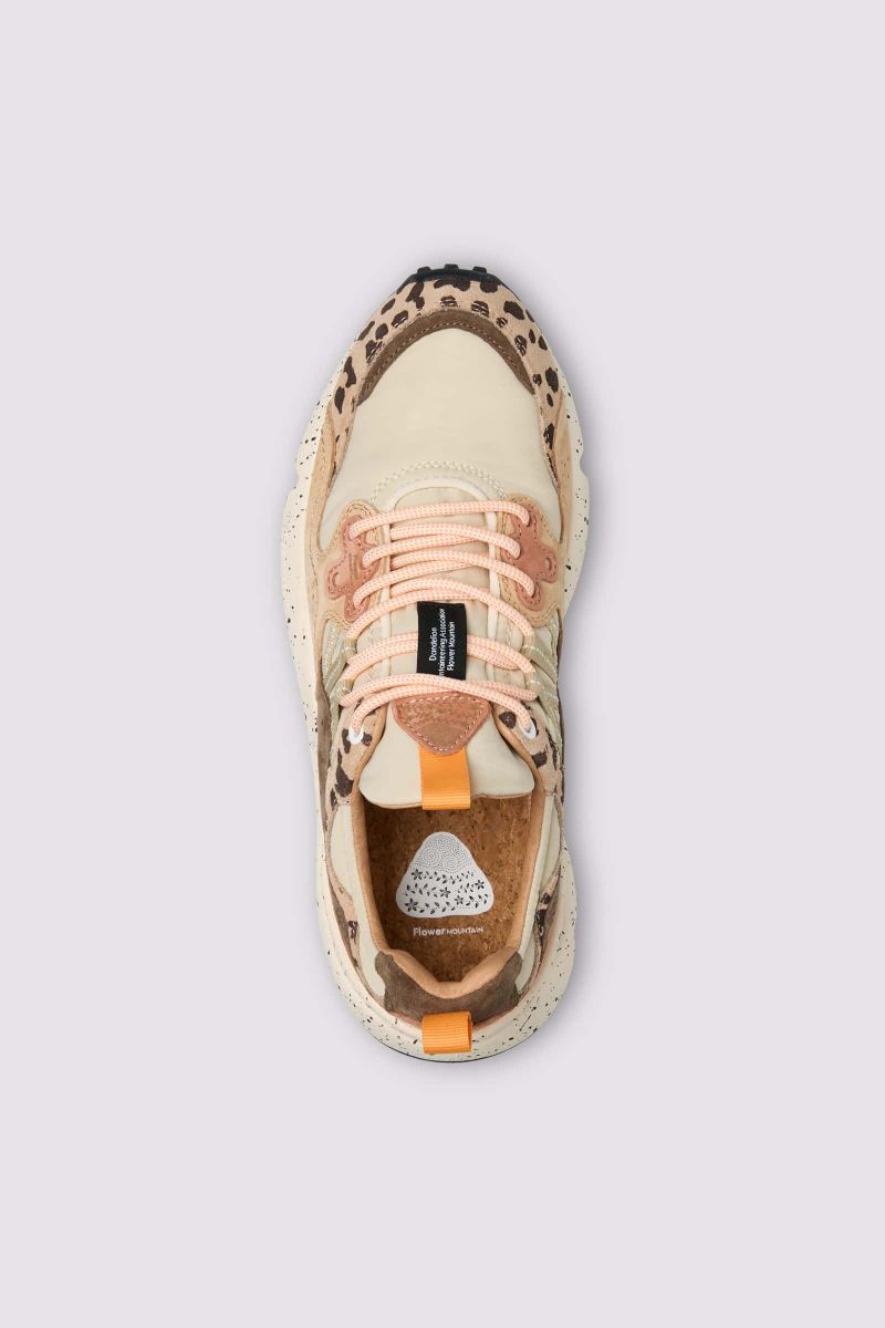 Flower Mountain YAMANO 3 UNI Sneakers Damen Beige Braun | 907-SCWTOG