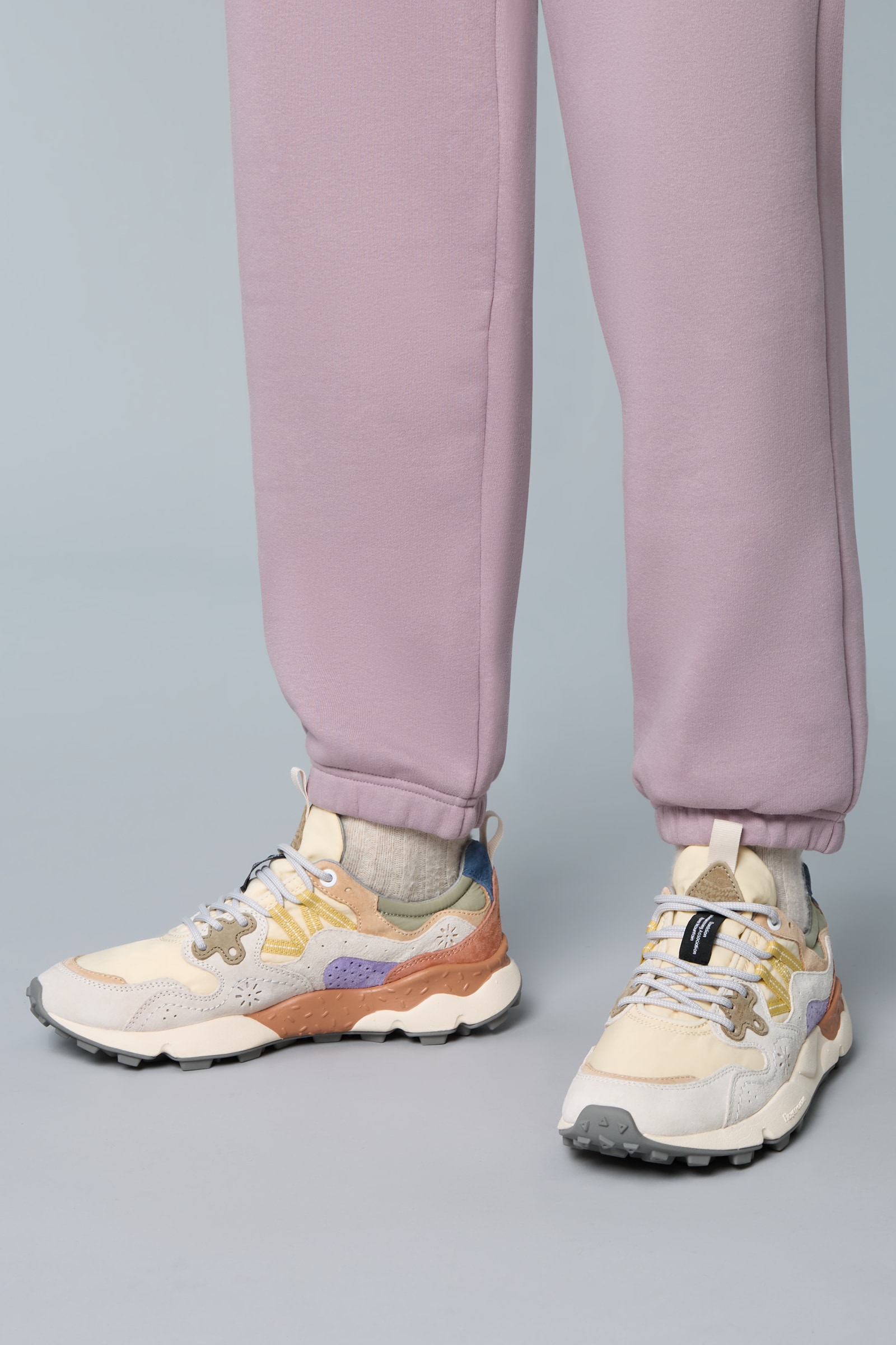 Flower Mountain YAMANO 3 UNI Sneakers Damen Weiß Beige | 786-AMJDXW