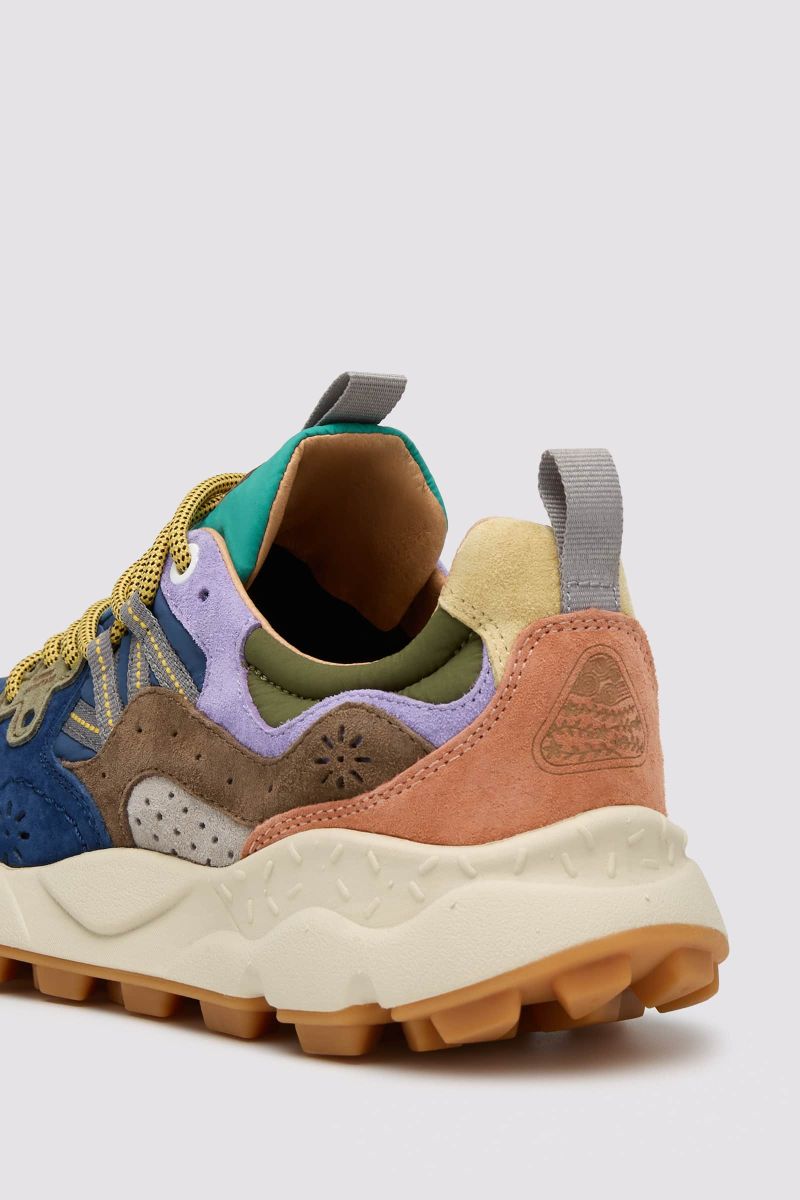 Flower Mountain YAMANO 3 UNI Sneakers Damen Navy | 625-WVYOSM