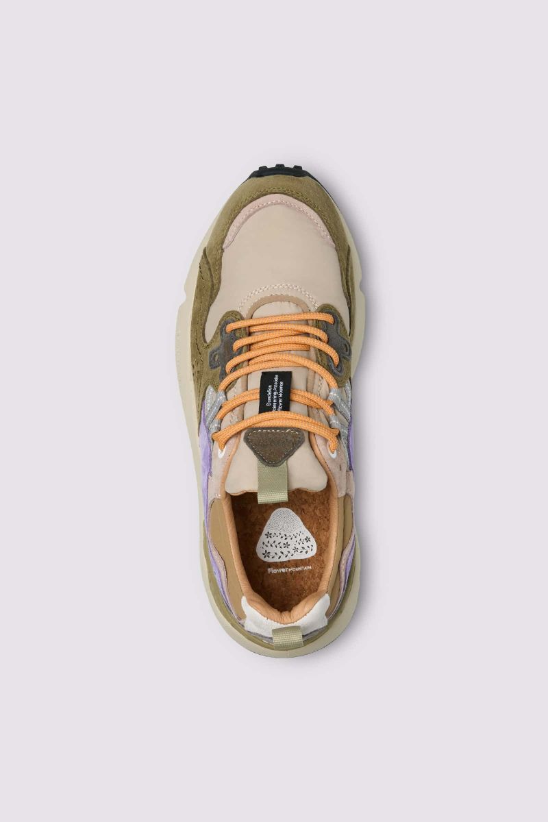 Flower Mountain YAMANO 3 UNI Sneakers Damen Grau Grün | 210-MRZYGQ