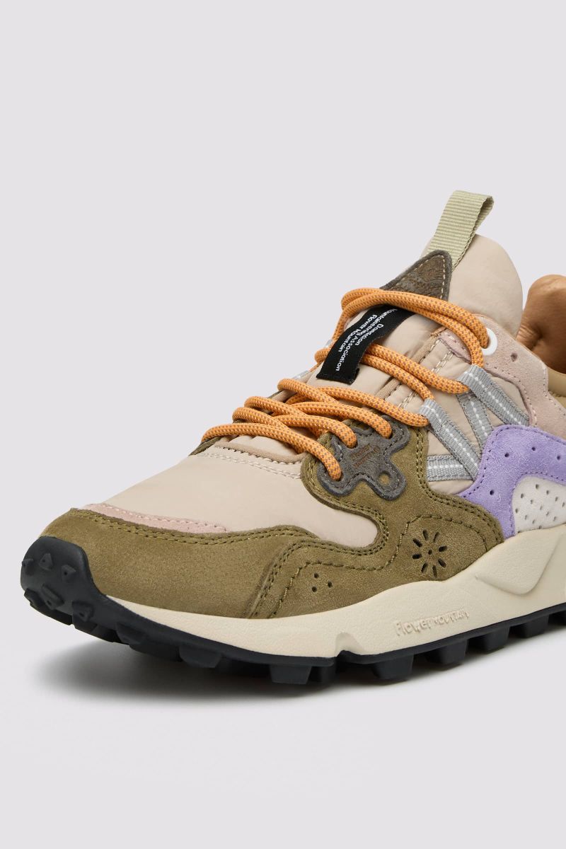 Flower Mountain YAMANO 3 UNI Sneakers Damen Grau Grün | 210-MRZYGQ