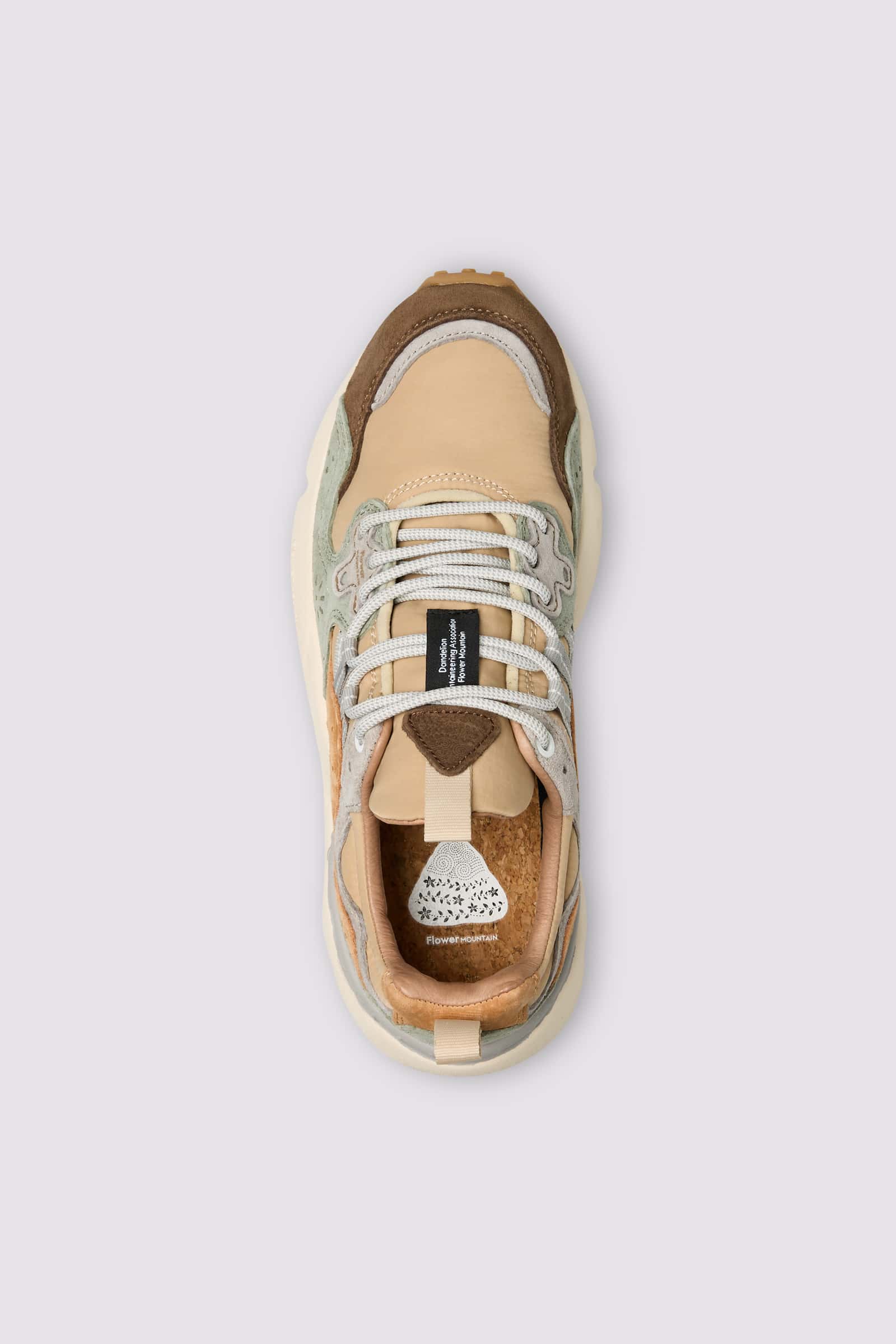 Flower Mountain YAMANO 3 UNI Sneakers Damen Beige Braun | 081-JWUNAT