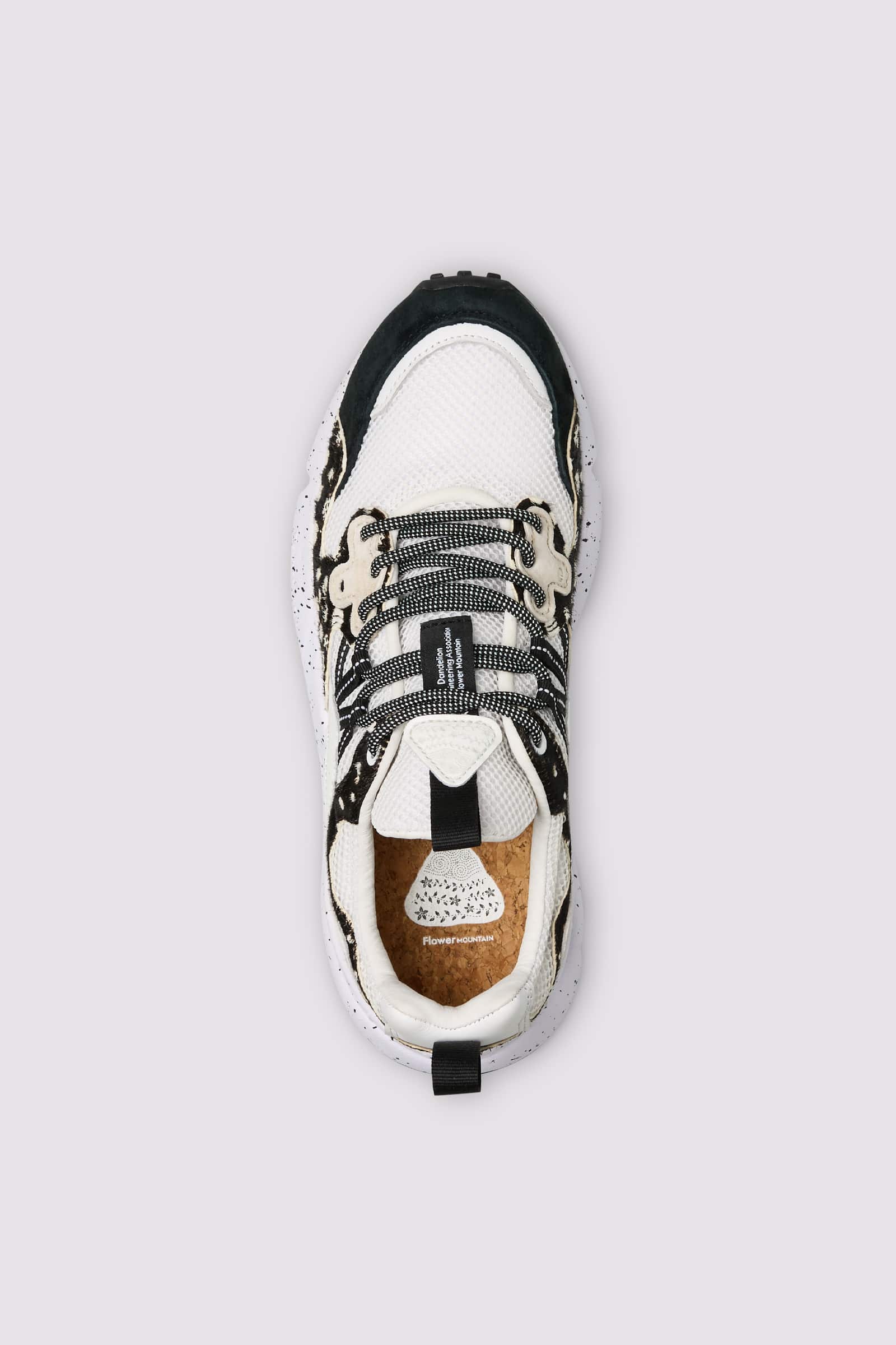 Flower Mountain YAMANO 3 UNI Sneakers Damen Weiß Schwarz | 937-SZURTY