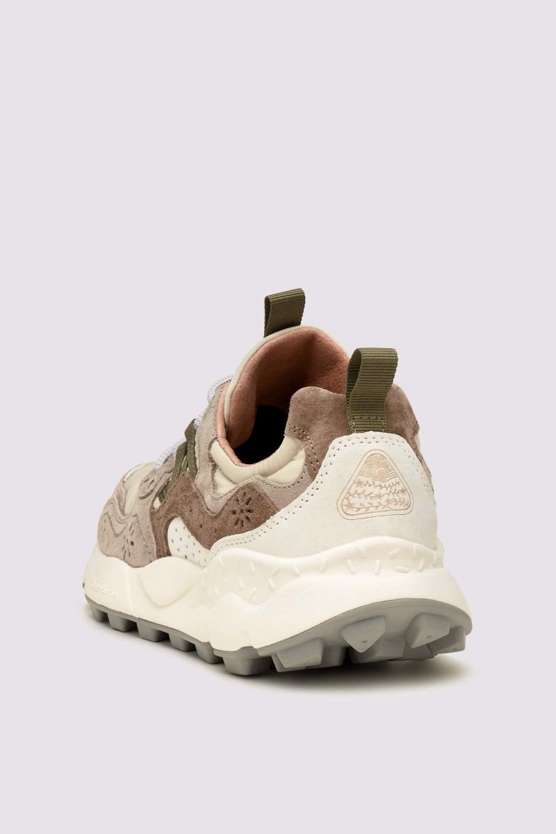 Flower Mountain YAMANO 3 UNI Sneakers Damen Grau Beige | 926-SCOVYL
