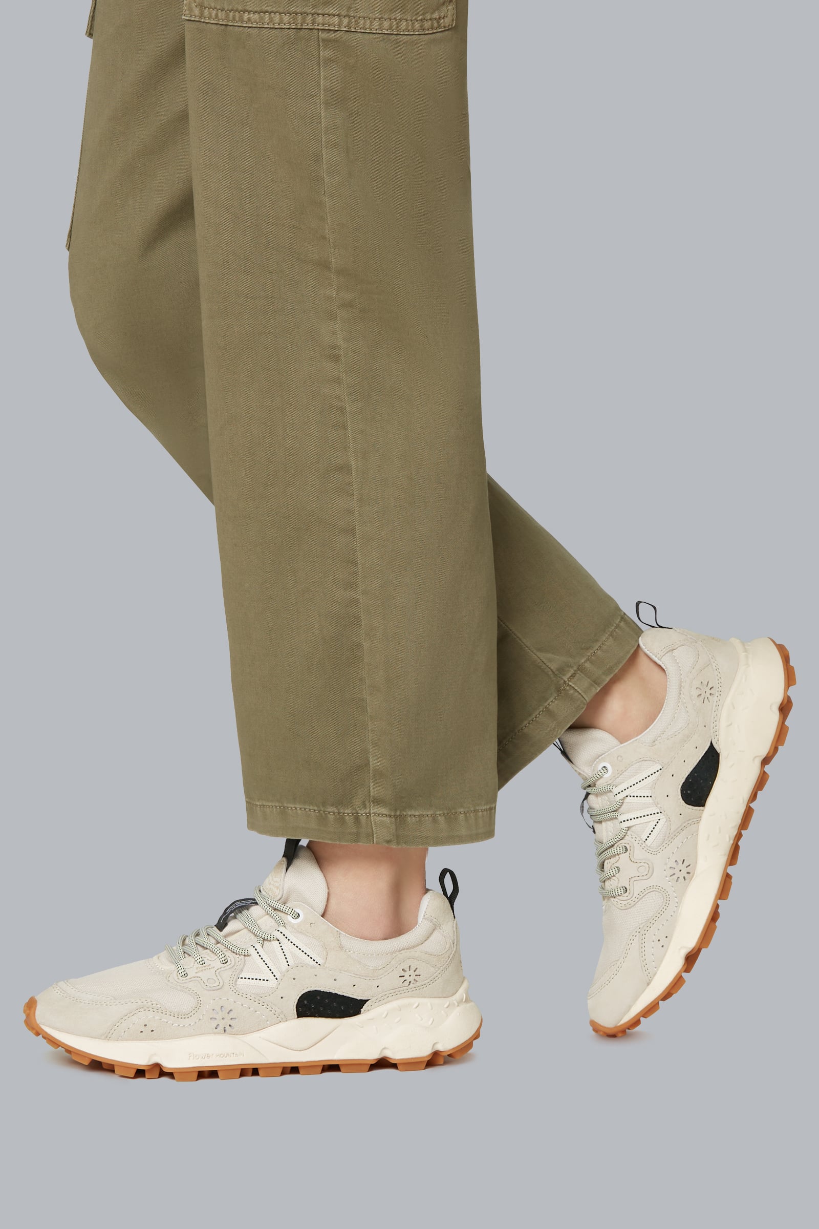 Flower Mountain YAMANO 3 UNI Sneakers Herren Beige | 645-VUMTIE