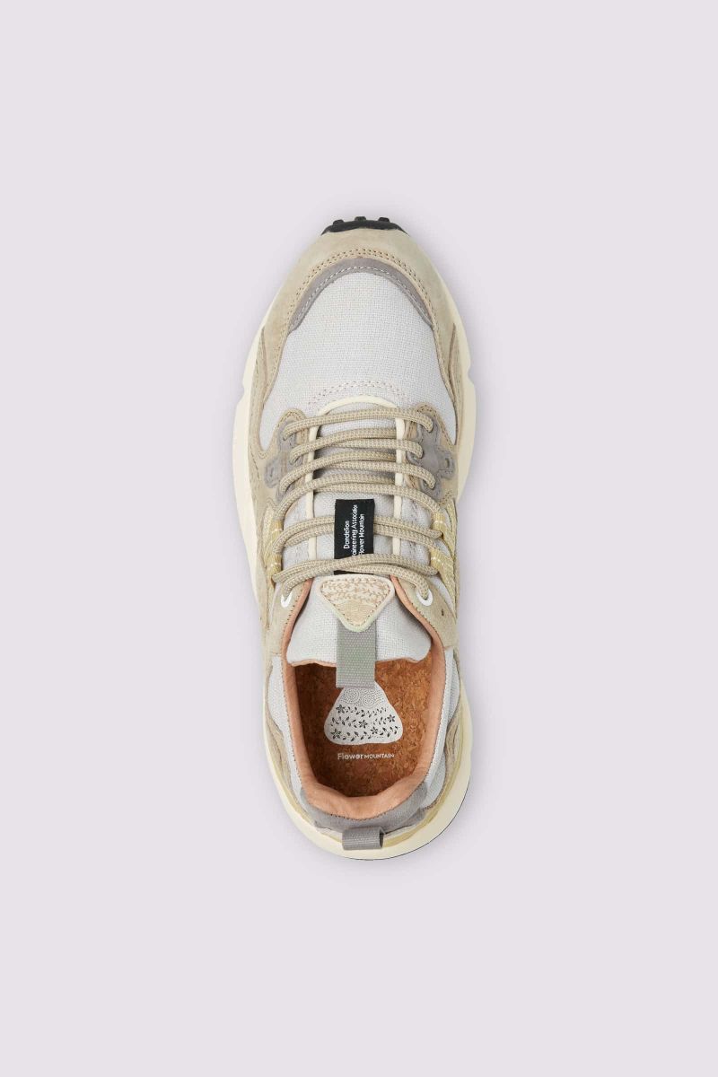 Flower Mountain YAMANO 3 UNI Sneakers Herren Beige Weiß | 387-NAKFHW