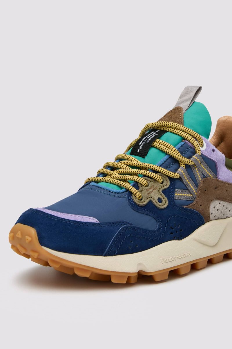 Flower Mountain YAMANO 3 UNI Sneakers Herren Navy | 832-SKXTAO