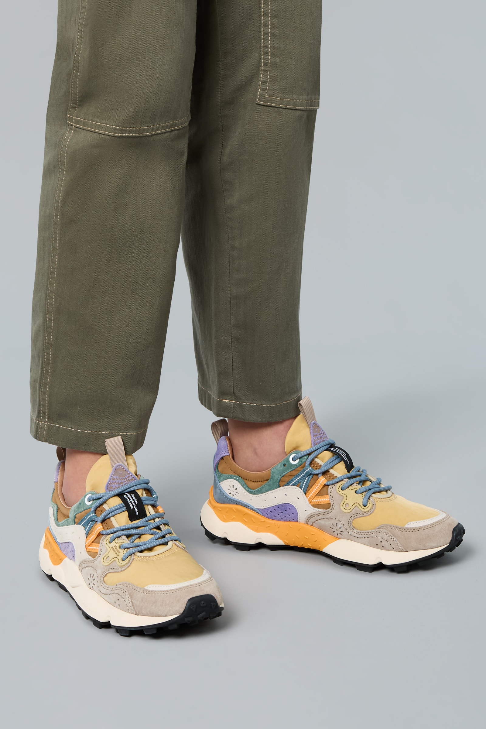 Flower Mountain YAMANO 3 UNI Sneakers Herren Pumpkin | 706-NZTDFO