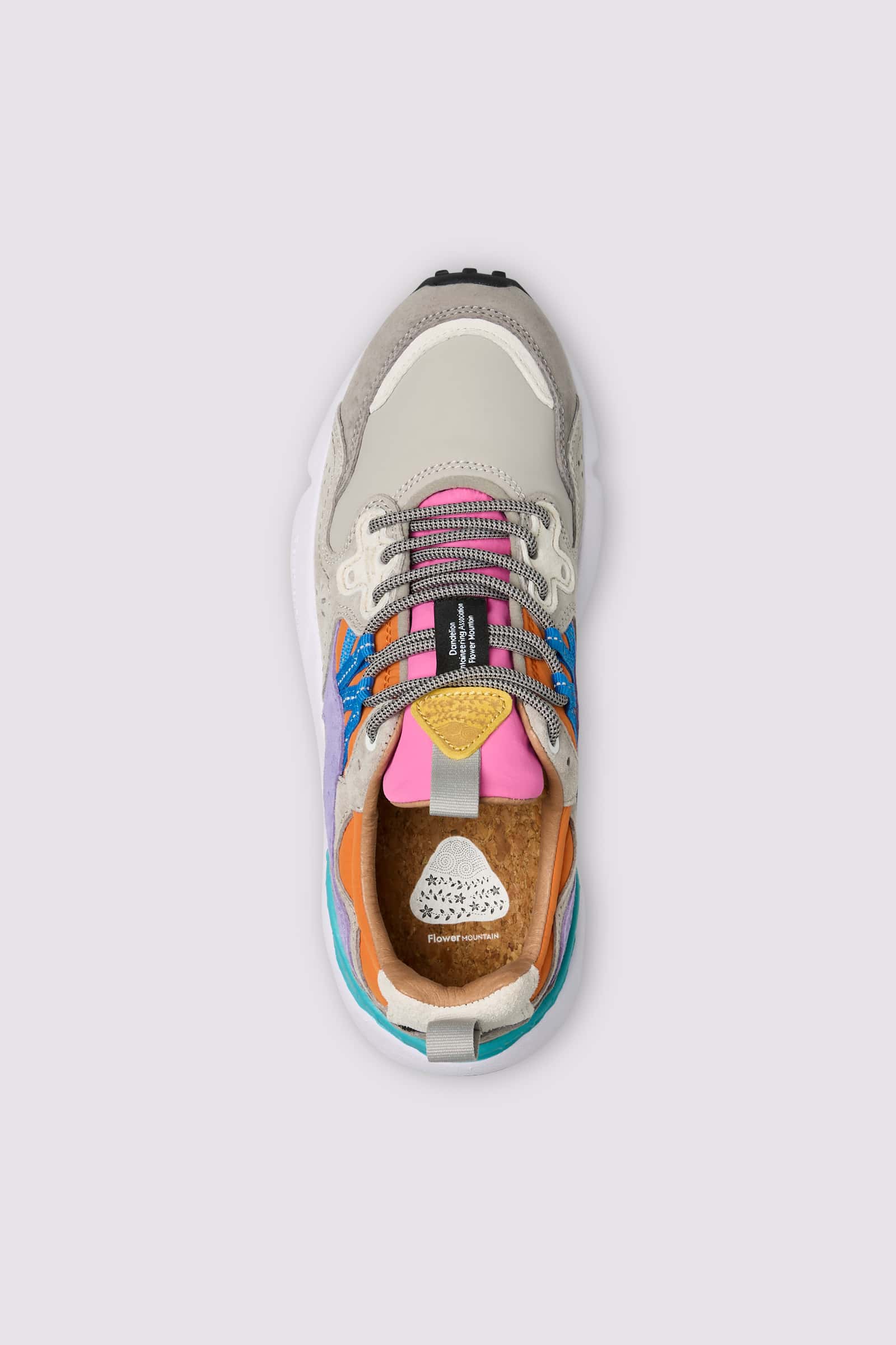 Flower Mountain YAMANO 3 UNI Sneakers Herren Grau | 097-XHOZAQ