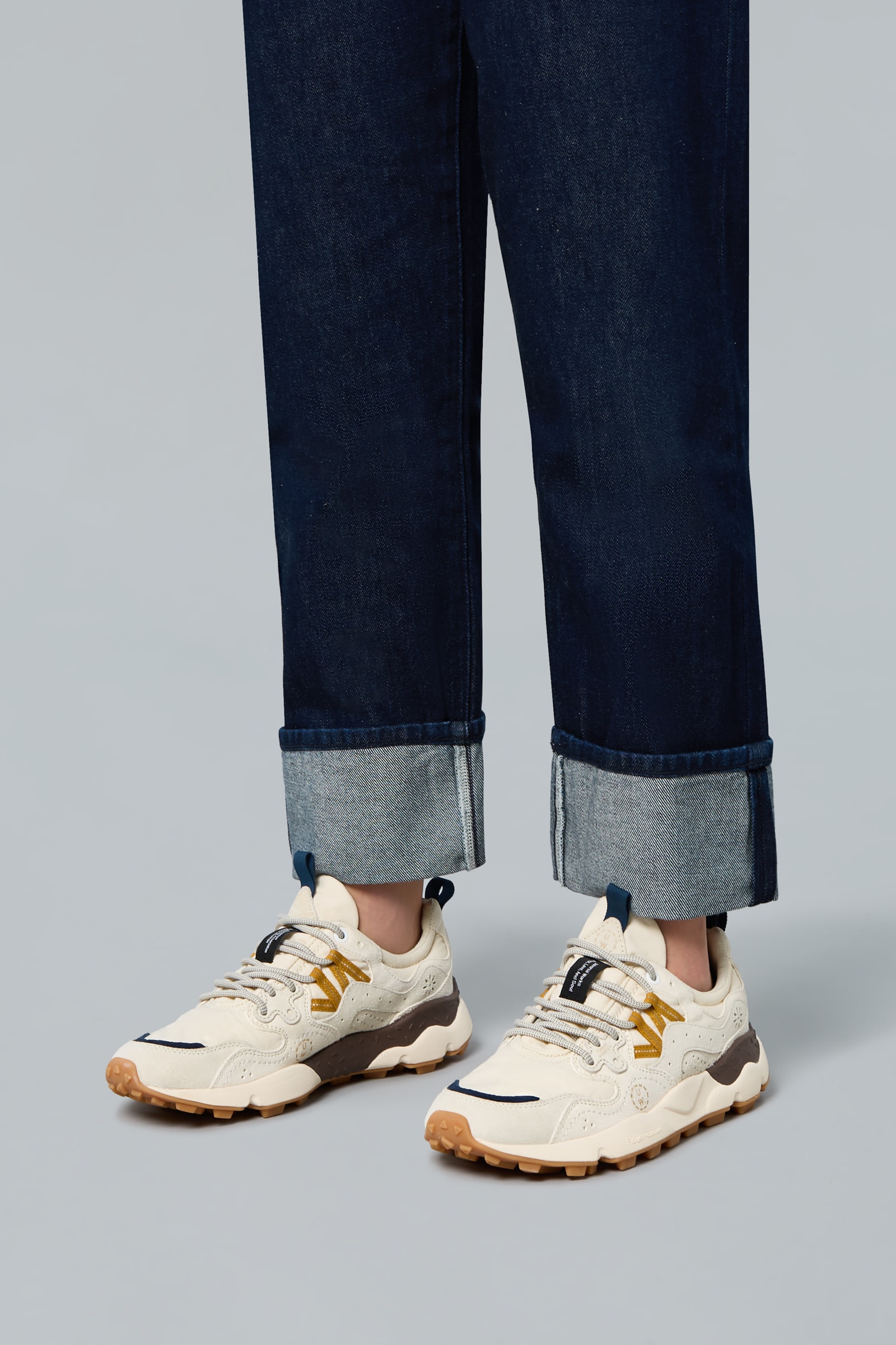 Flower Mountain YAMANO 3 UNI U.W. Sneakers Damen Weiß | 179-AMTBCF